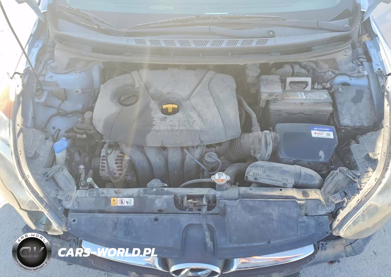 2013 Hyundai Elantra Gls VIN:KMHDH4AE9DU633957 - 11