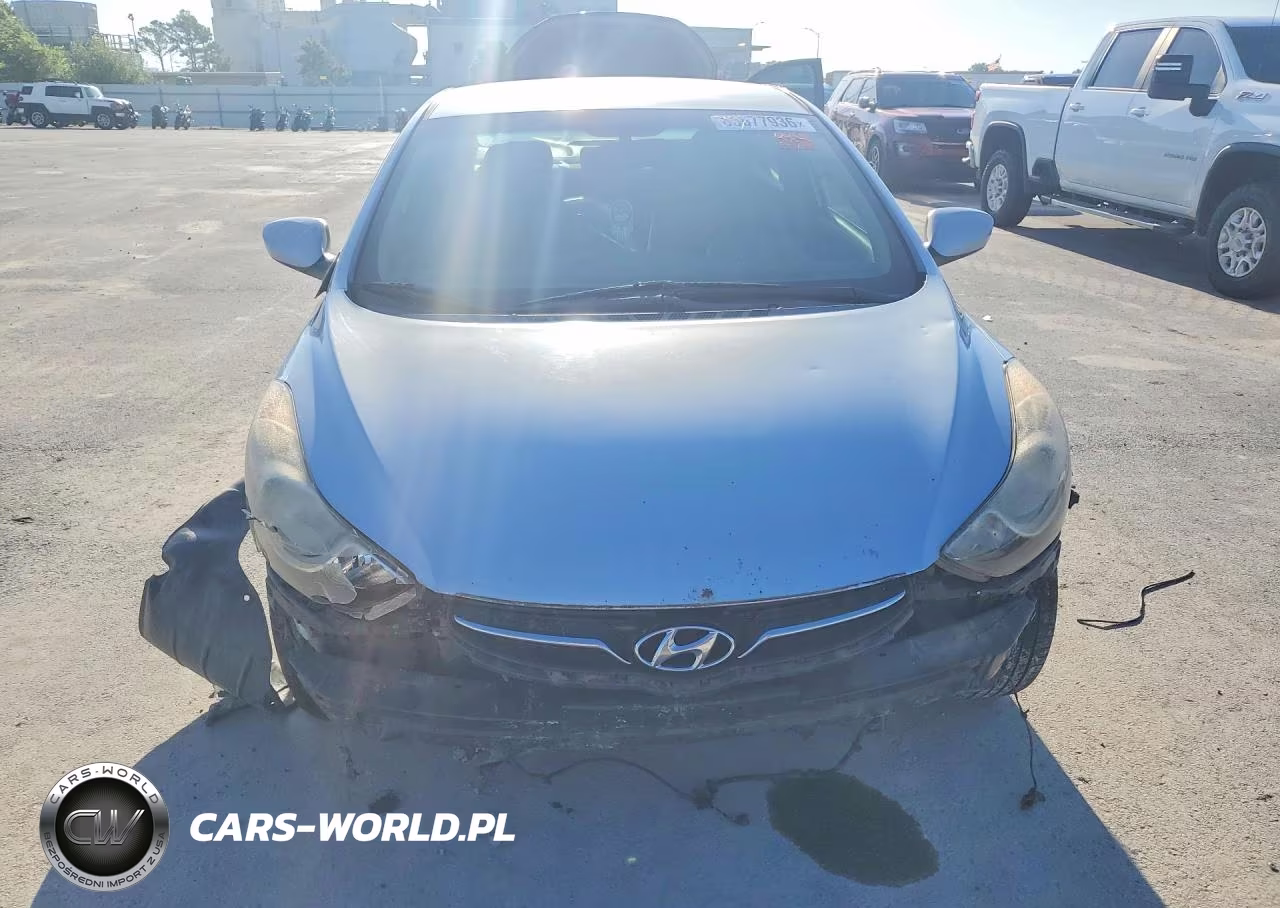 2013 Hyundai Elantra Gls VIN:KMHDH4AE9DU633957 - 5