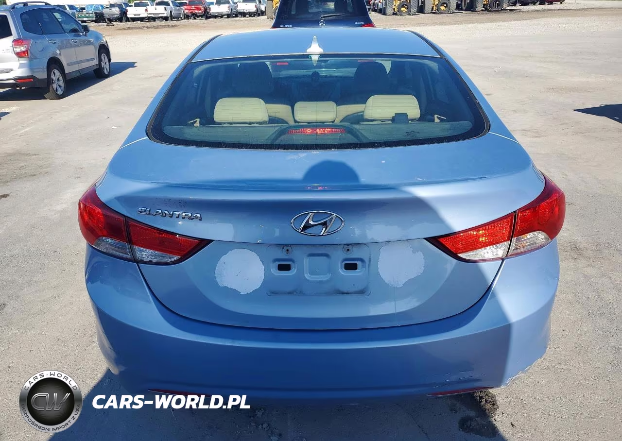 2013 Hyundai Elantra Gls VIN:KMHDH4AE9DU633957 - 6