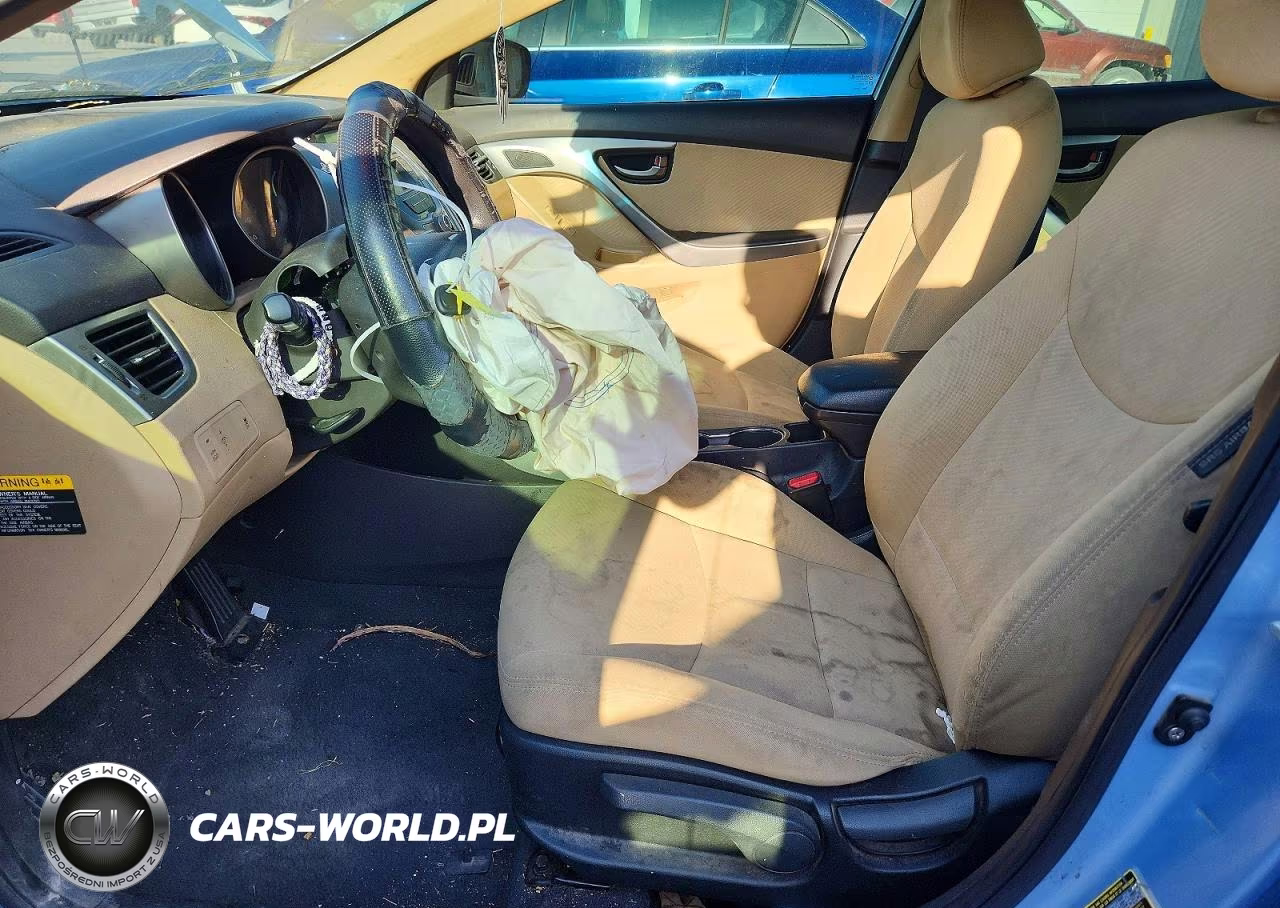 2013 Hyundai Elantra Gls VIN:KMHDH4AE9DU633957 - 7
