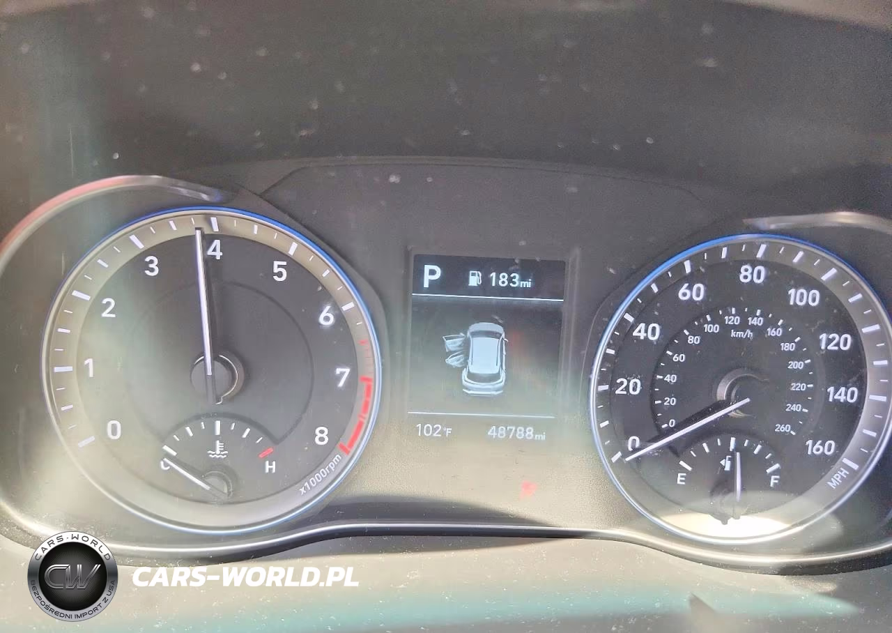 2019 Hyundai Kona Sel VIN:KM8K22AAXKU345095 - 9