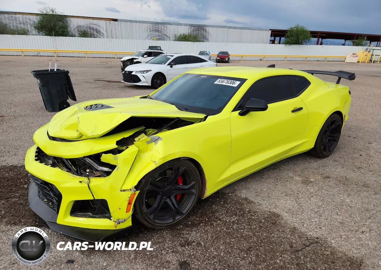 2019 Chevrolet Camaro Ss VIN:1G1FE1R73K0141660 - 1