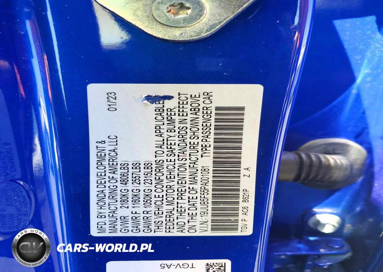 2023 Acura Tlx Tech A VIN:19UUB5F55PA001081 - 12