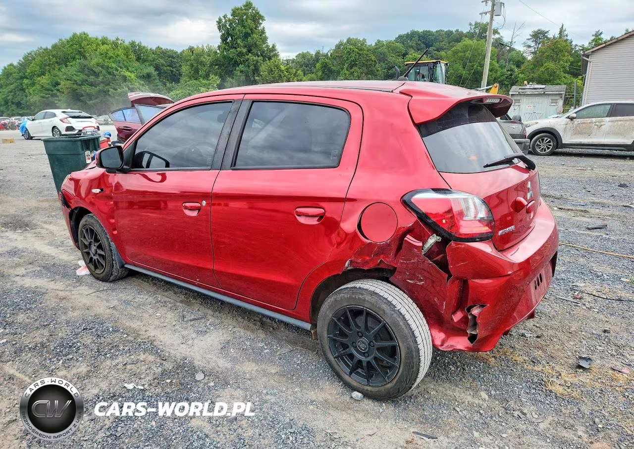 2021 Mitsubishi Mirage Es VIN:ML32AUHJ3MH011658 - 2