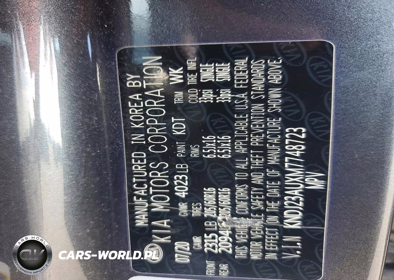 2021 Kia Soul S VIN:KNDJ23AUXM7748723 - 12