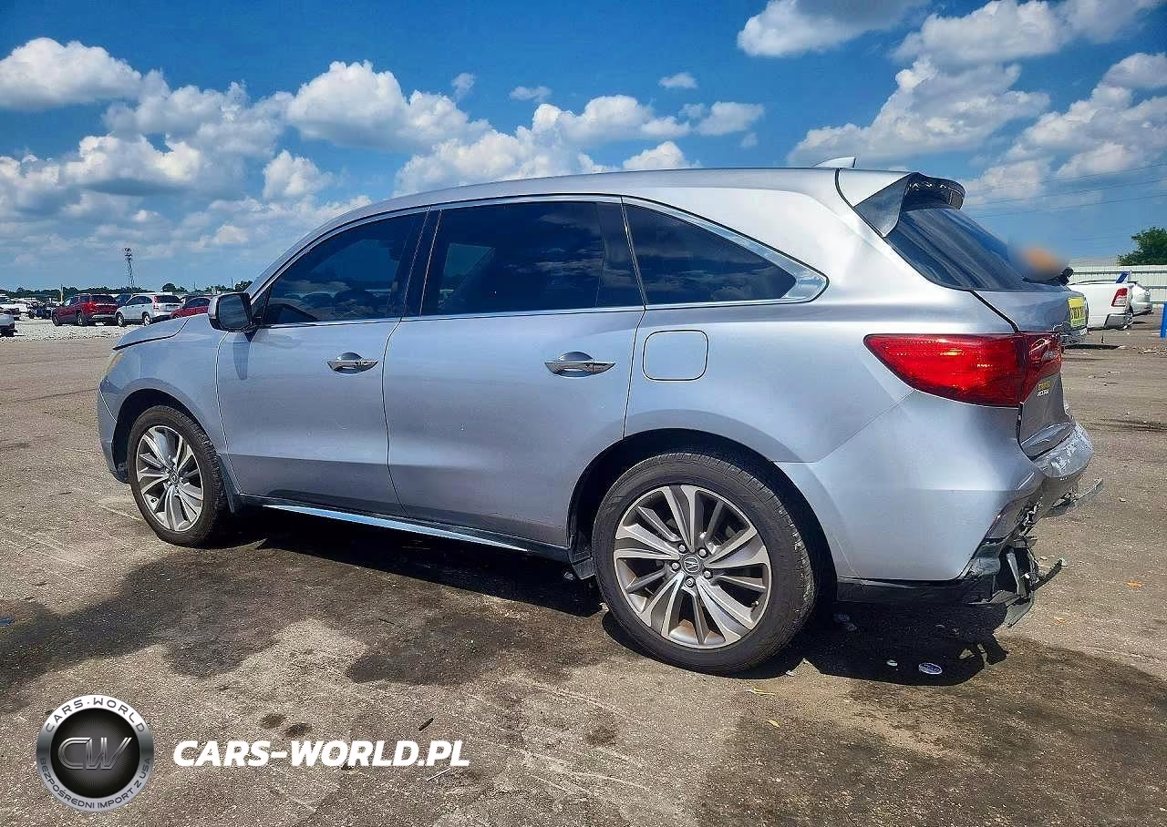 2017 Acura Mdx Technology VIN:5FRYD3H53HB002779 - 2