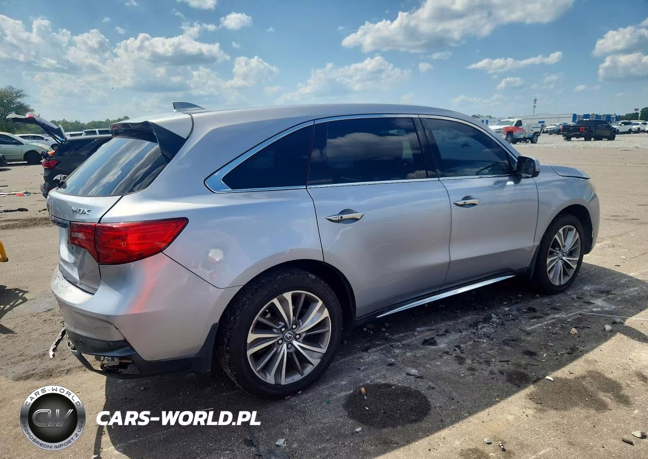 2017 Acura Mdx Technology VIN:5FRYD3H53HB002779 - 3