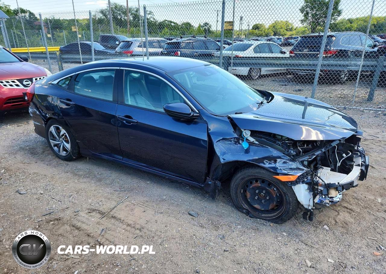 2020 Honda Civic Lx VIN:2HGFC2F69LH513452 - 4