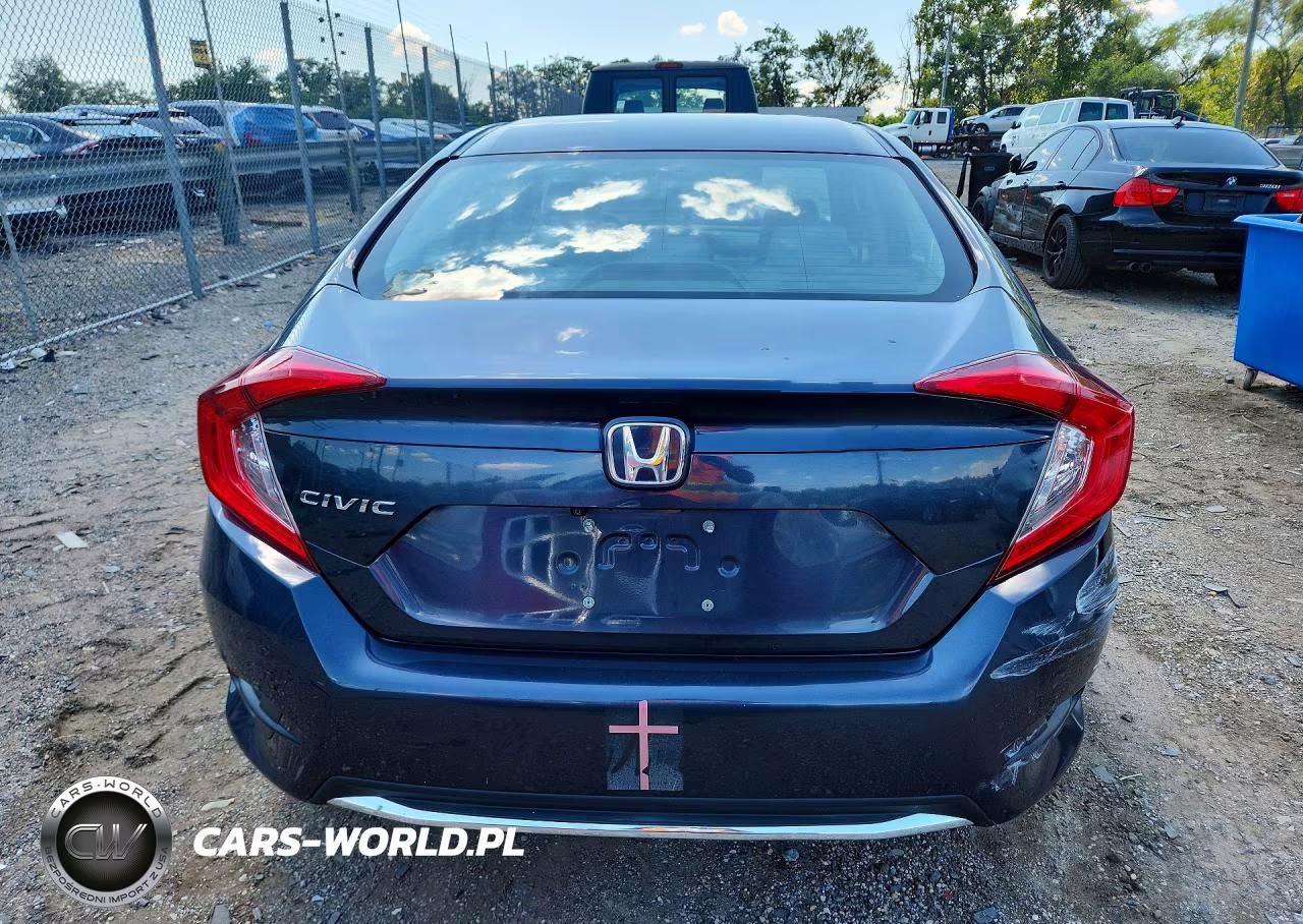 2020 Honda Civic Lx VIN:2HGFC2F69LH513452 - 6
