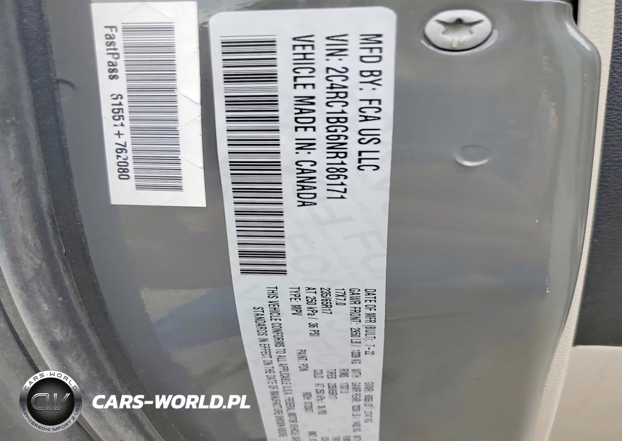 2022 Chrysler Pacifica Touring L VIN:2C4RC1BG6NR186171 - 14