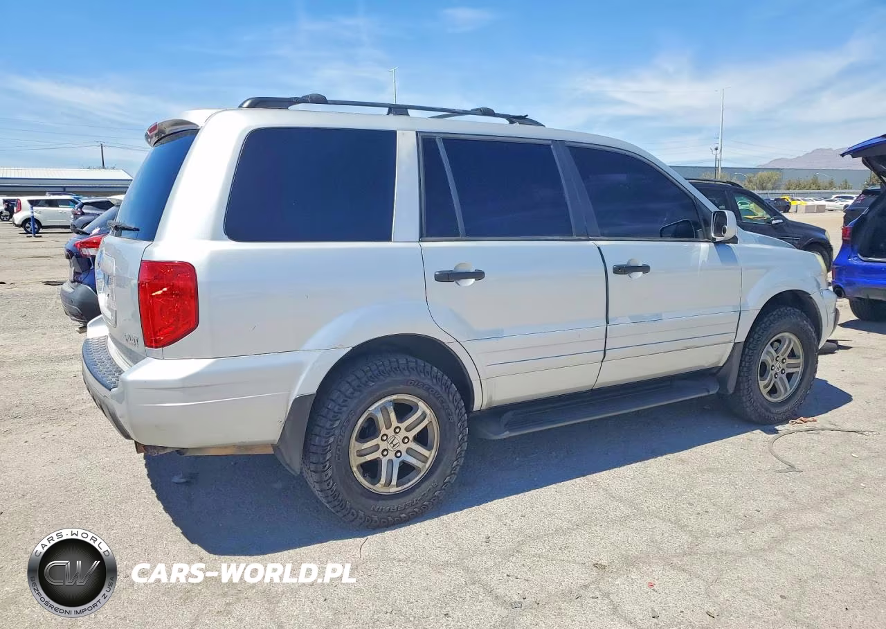 2004 Honda Pilot Exl VIN:2HKYF187X4H573358 - 3