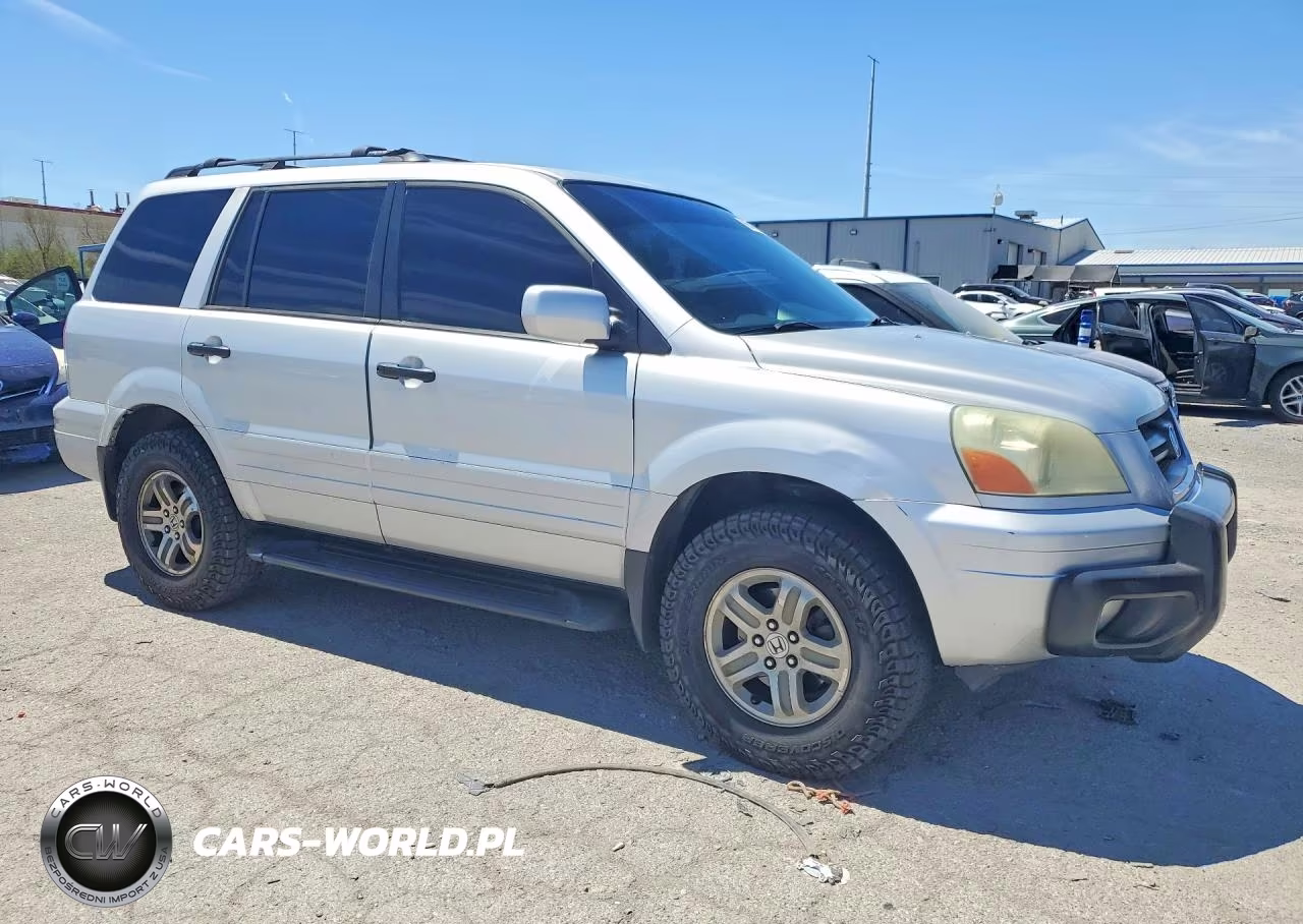 2004 Honda Pilot Exl VIN:2HKYF187X4H573358 - 4