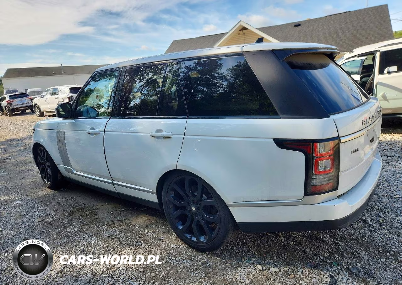 2016 Land Rover Range Rover Hse VIN:SALGS2PF9GA315908 - 2