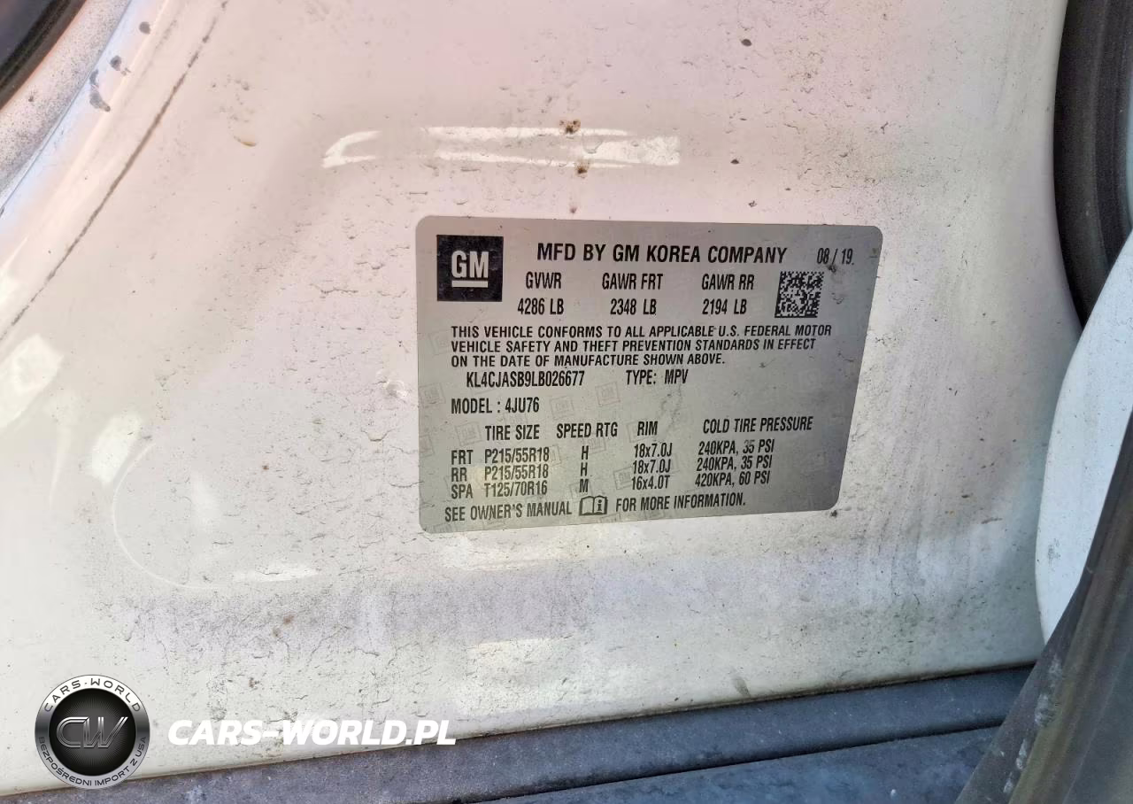 2020 Buick Encore Preferred VIN:KL4CJASB9LB026677 - 13