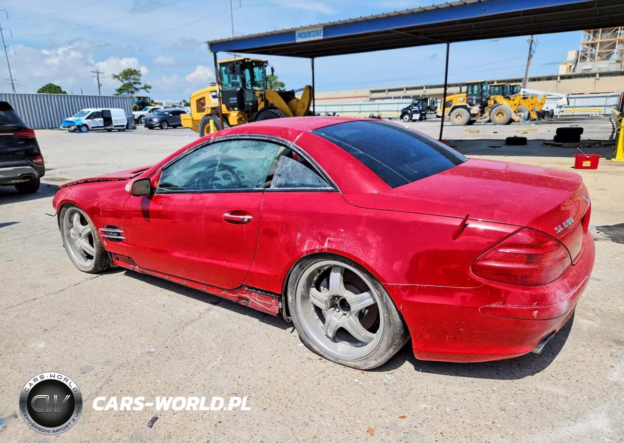 2005 Mercedes-Benz Sl 600 VIN:WDBSK76F75F096848 - 2