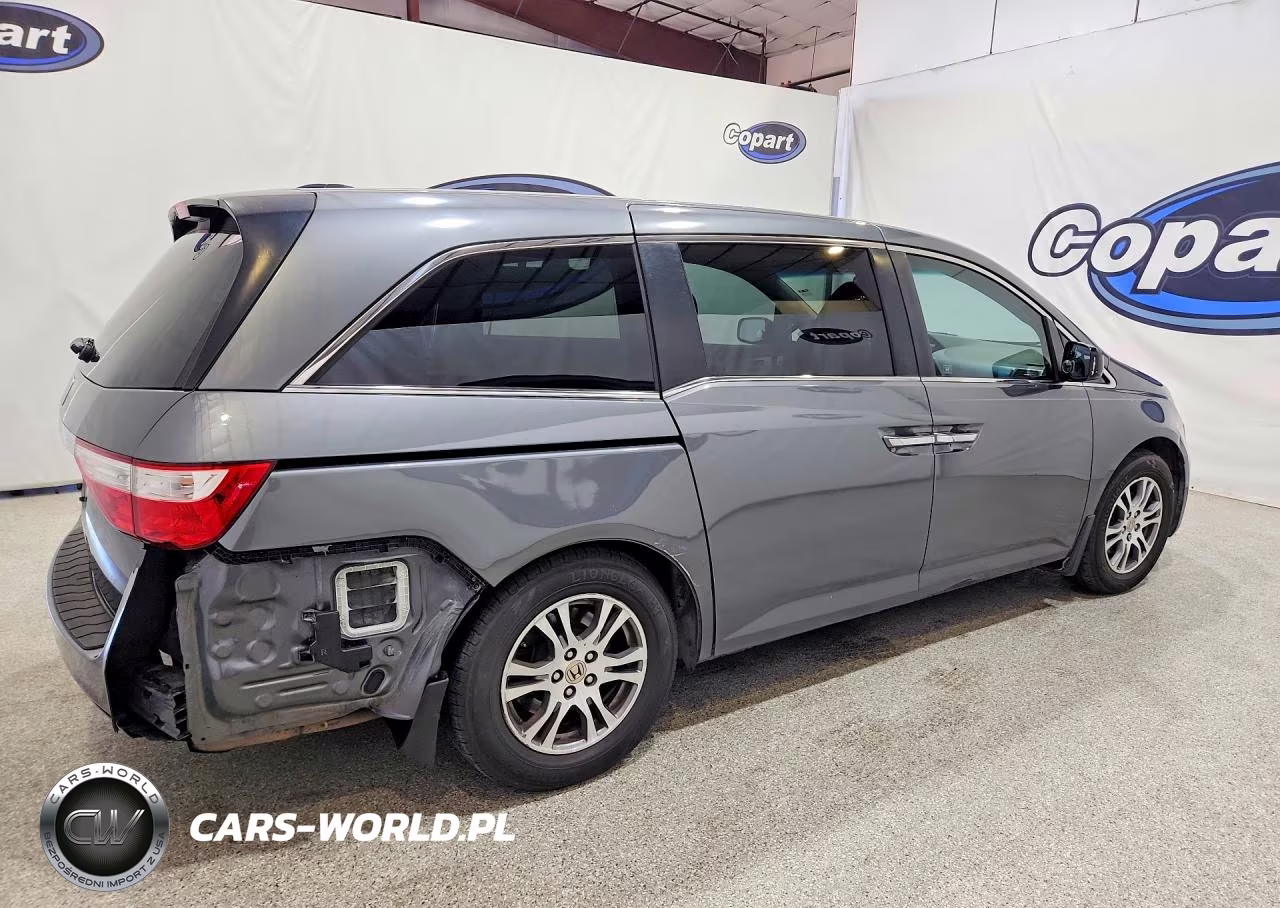 2012 Honda Odyssey Exl VIN:5FNRL5H68CB037355 - 3