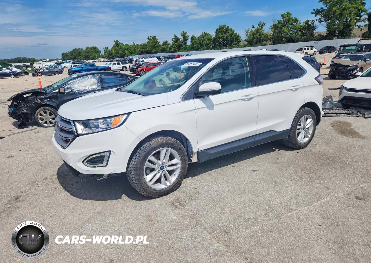 2017 Ford Edge Sel VIN:2FMPK3J90HBC10482 - 1