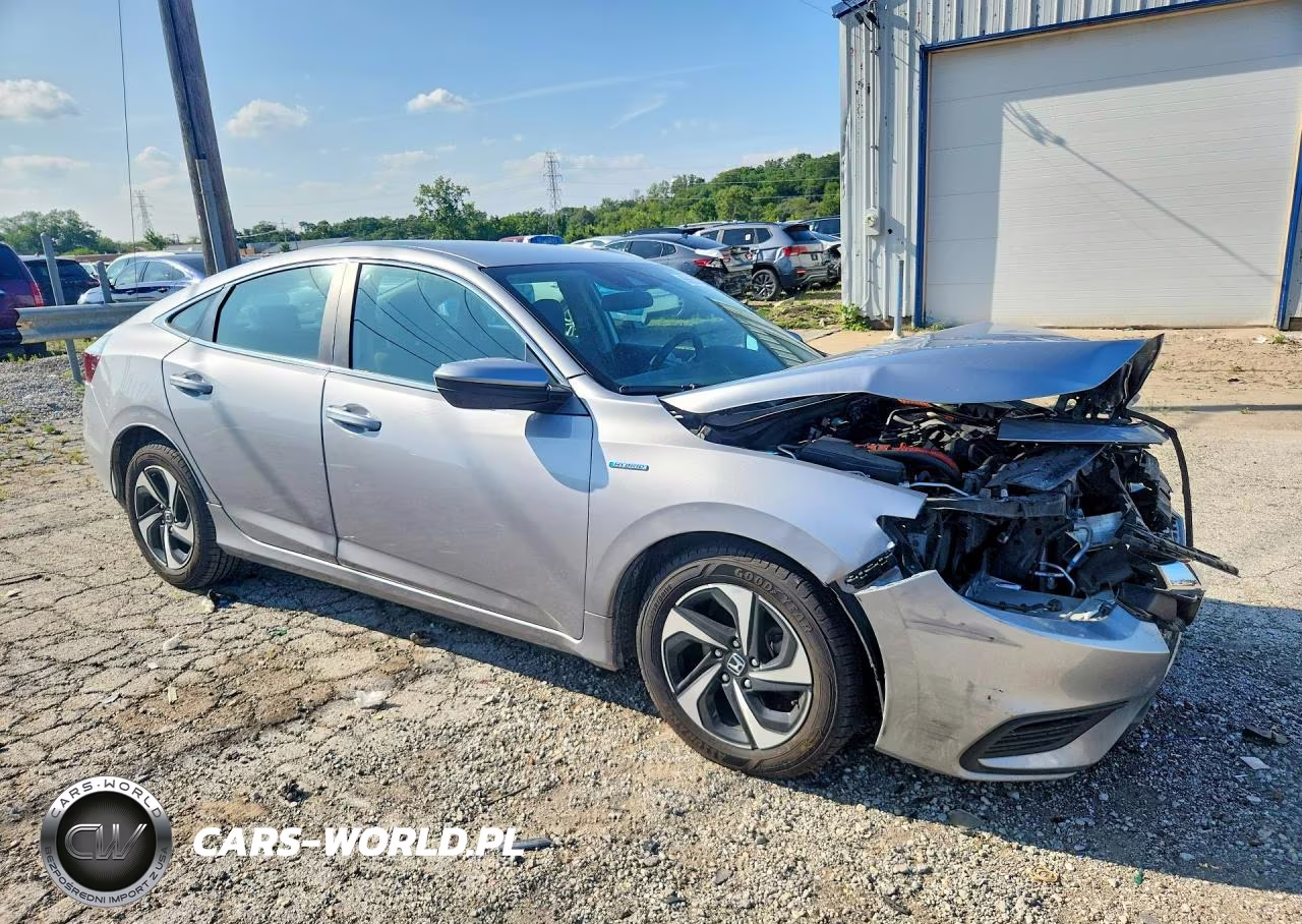 2021 Honda Insight Ex VIN:19XZE4F57ME009617 - 4