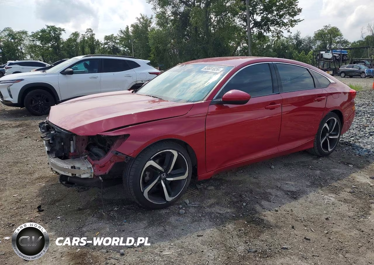 2018 Honda Accord Sport VIN:1HGCV1F39JA217971 - 1