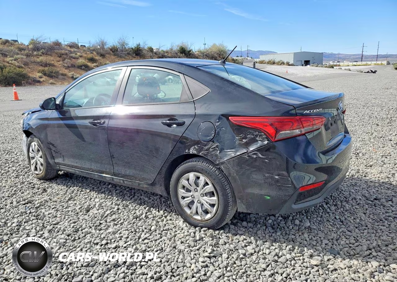 2021 Hyundai Accent Se VIN:3KPC24A6XME132391 - 2