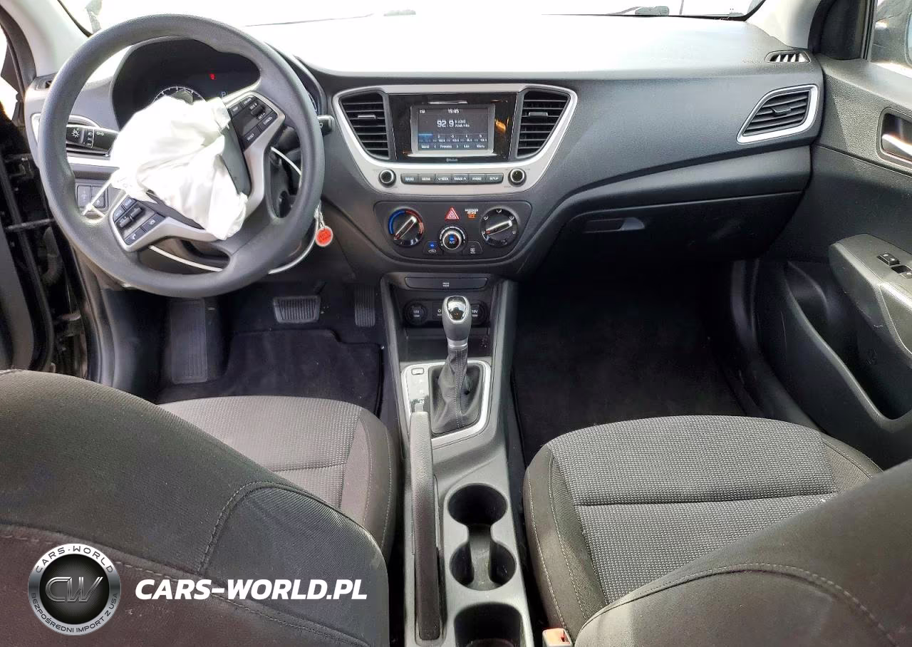2021 Hyundai Accent Se VIN:3KPC24A6XME132391 - 8