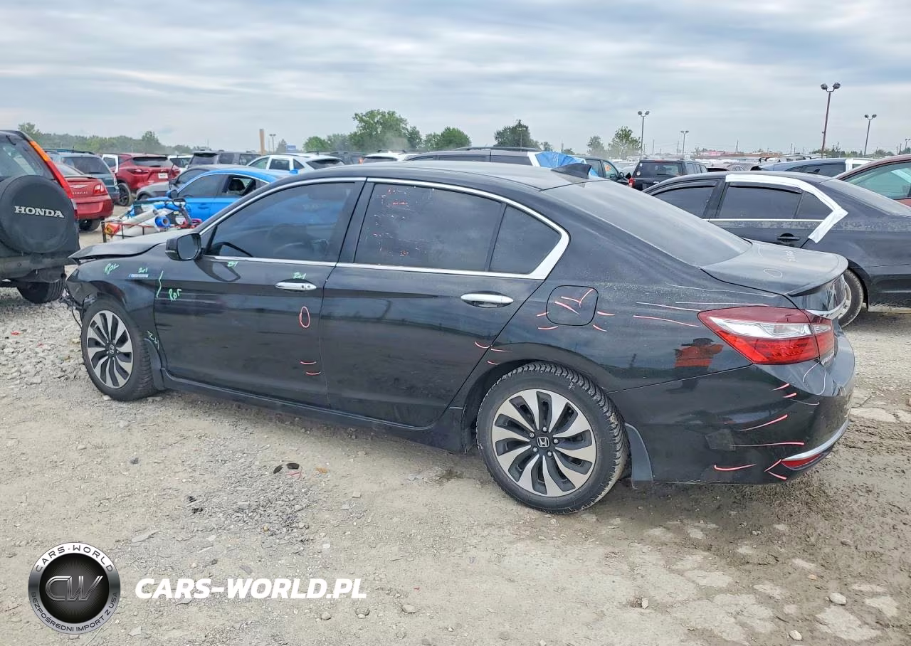 2017 Honda Accord Touring Hybrid VIN:JHMCR6F73HC024179 - 2