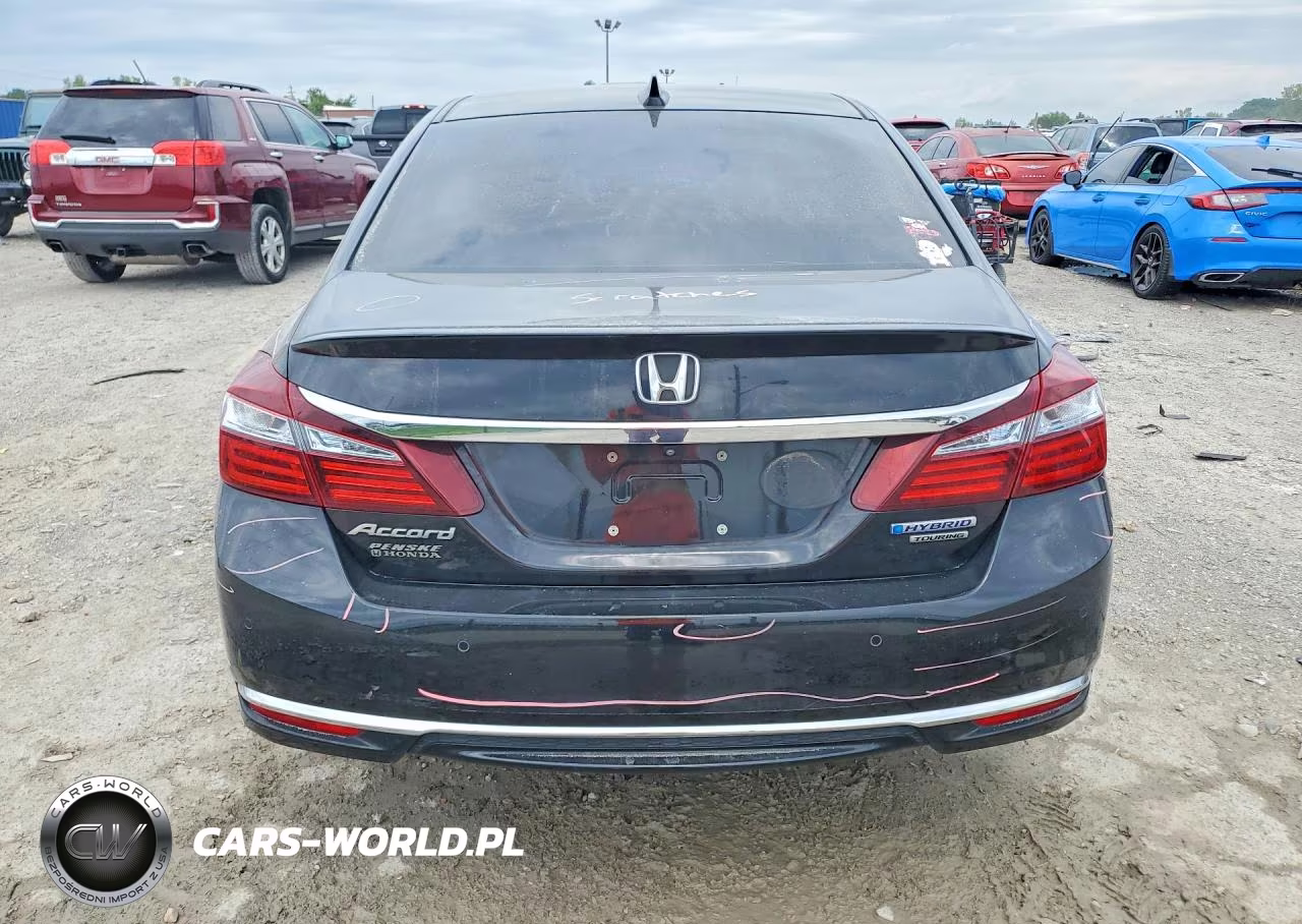 2017 Honda Accord Touring Hybrid VIN:JHMCR6F73HC024179 - 6