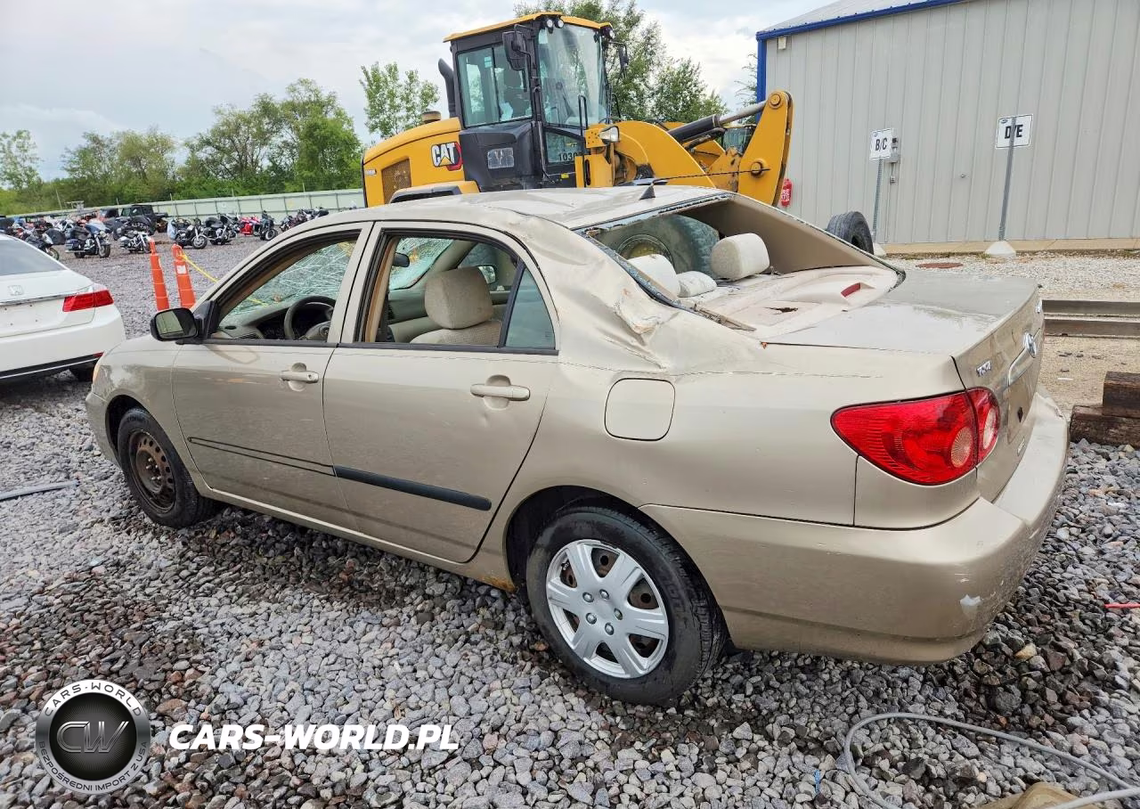 2008 Toyota Corolla Ce VIN:2T1BR32EX8C886838 - 2