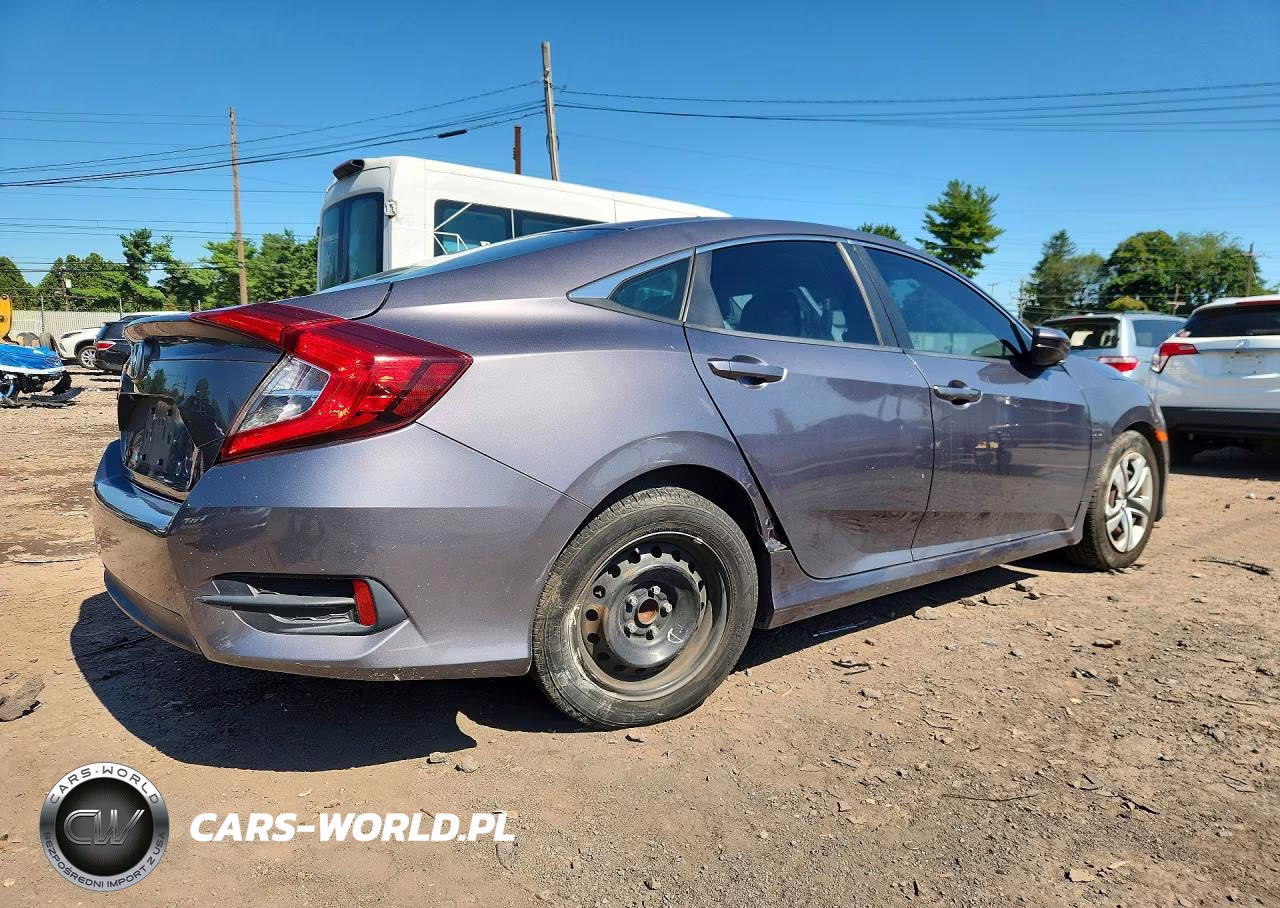 2018 Honda Civic Lx VIN:19XFC2F5XJE011452 - 3