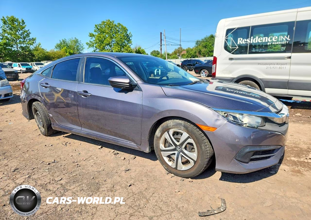 2018 Honda Civic Lx VIN:19XFC2F5XJE011452 - 4