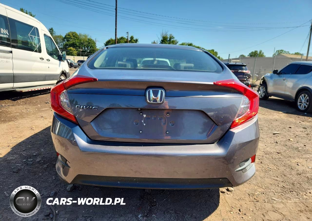 2018 Honda Civic Lx VIN:19XFC2F5XJE011452 - 6