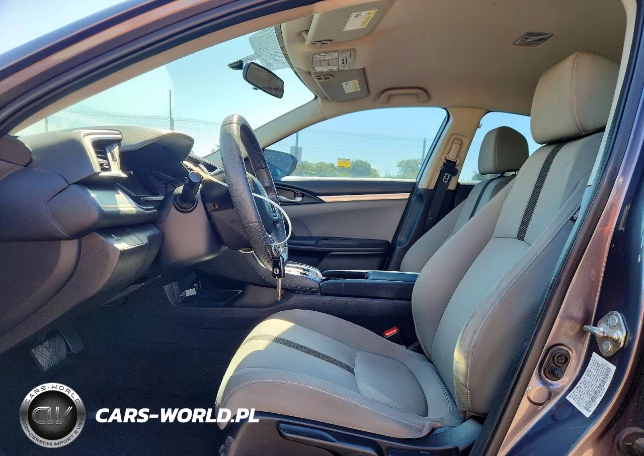 2018 Honda Civic Lx VIN:19XFC2F5XJE011452 - 7
