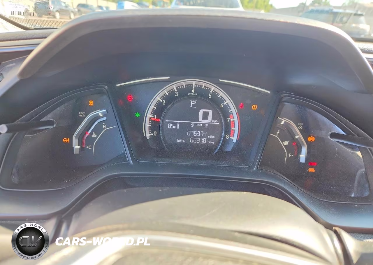 2018 Honda Civic Lx VIN:19XFC2F5XJE011452 - 9