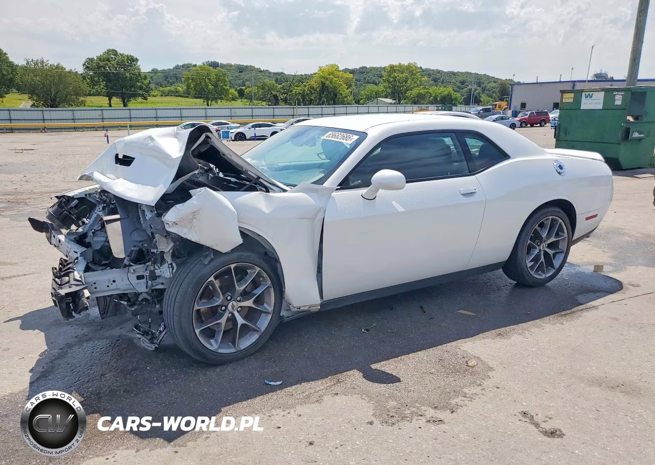 2022 Dodge Challenger Gt VIN:2C3CDZJG7NH260355 - 1