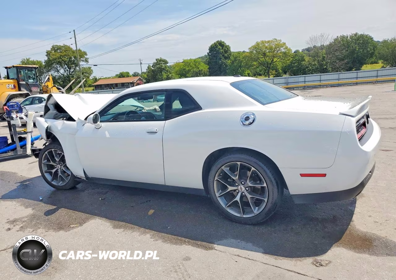 2022 Dodge Challenger Gt VIN:2C3CDZJG7NH260355 - 2