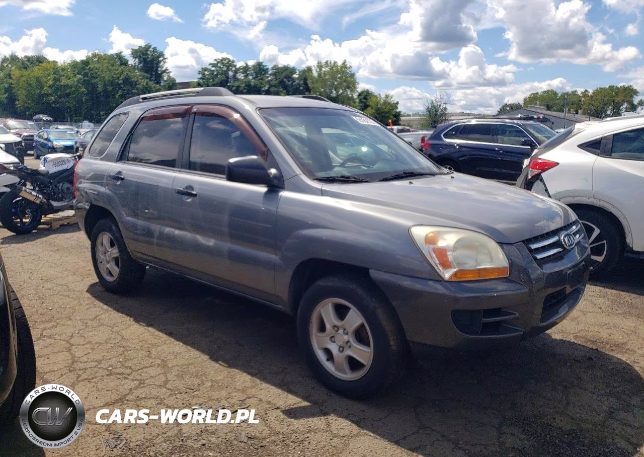 2007 Kia Sportage Lx VIN:KNDJF724777429388 - 4