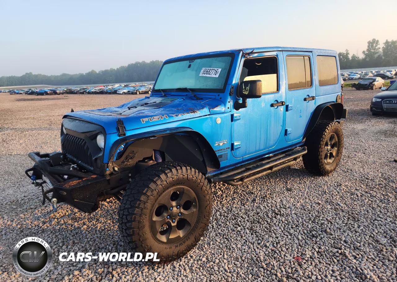 2016 Jeep Wrangler Unlimited Sahara VIN:1C4BJWEG9GL162121 - 1