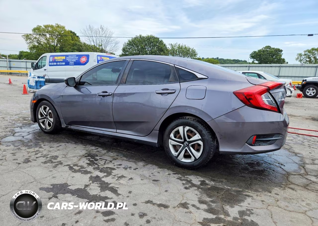 2018 Honda Civic Lx VIN:19XFC2F51JE042475 - 2