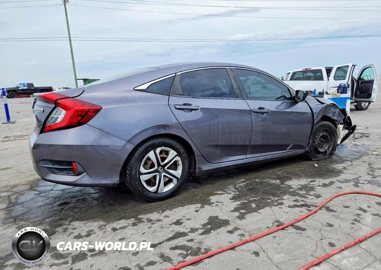 2018 Honda Civic Lx VIN:19XFC2F51JE042475 - 3