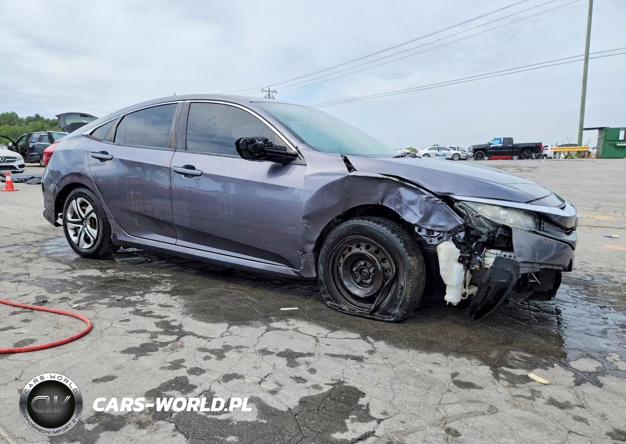 2018 Honda Civic Lx VIN:19XFC2F51JE042475 - 4
