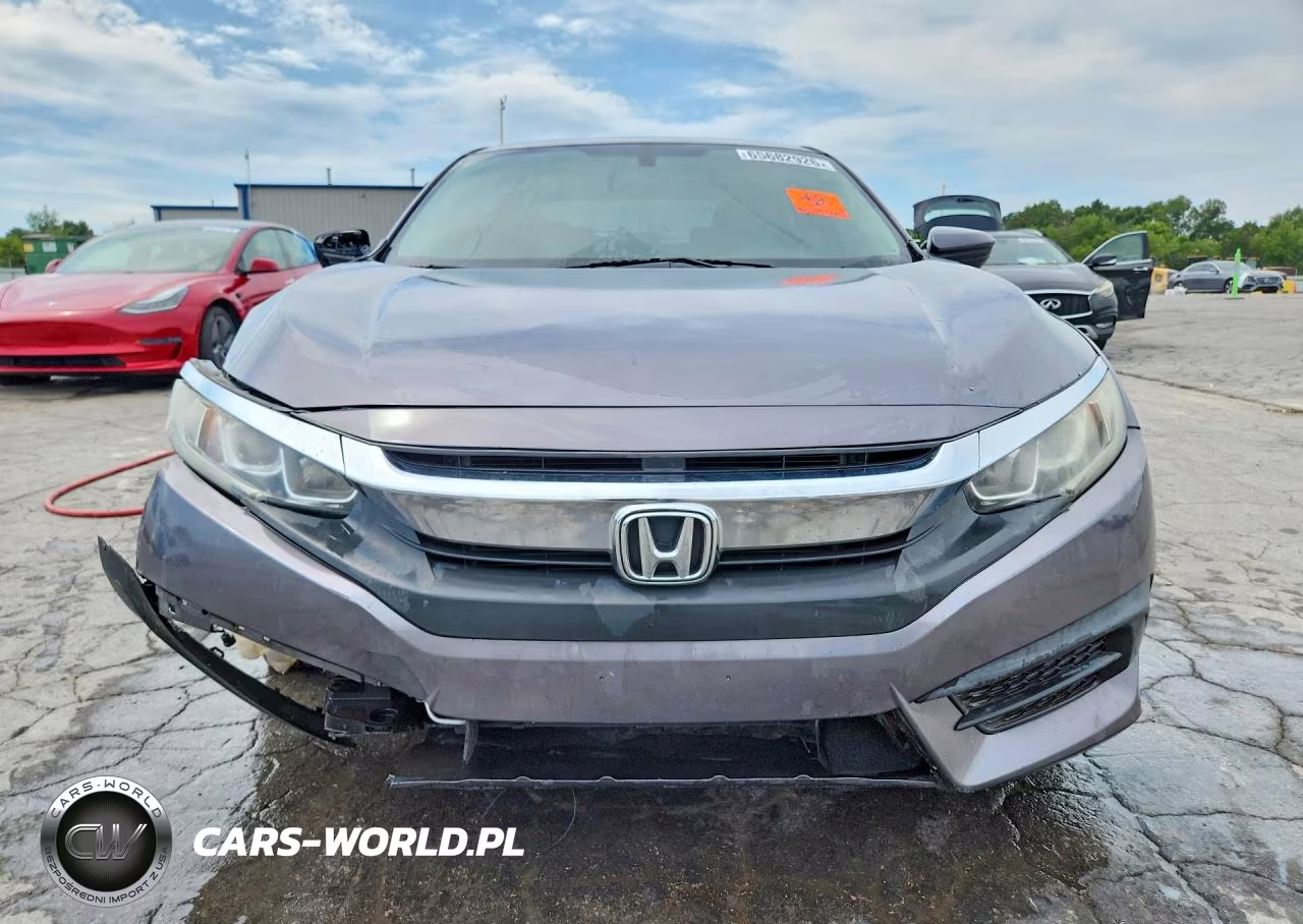 2018 Honda Civic Lx VIN:19XFC2F51JE042475 - 5