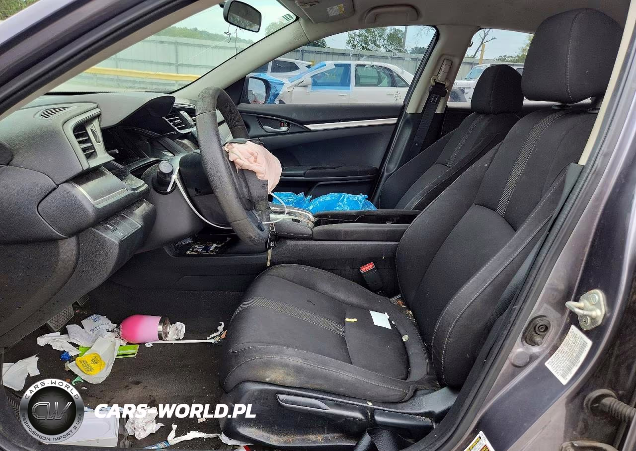 2018 Honda Civic Lx VIN:19XFC2F51JE042475 - 7