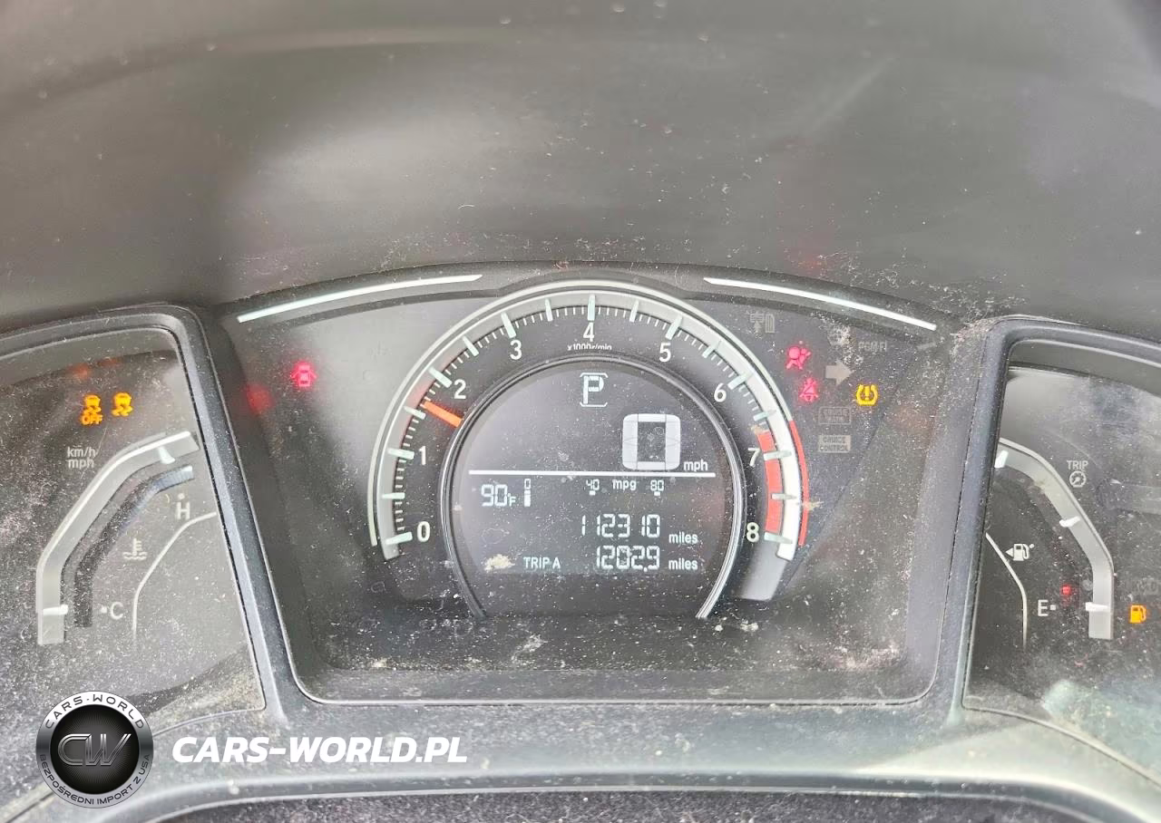 2018 Honda Civic Lx VIN:19XFC2F51JE042475 - 9