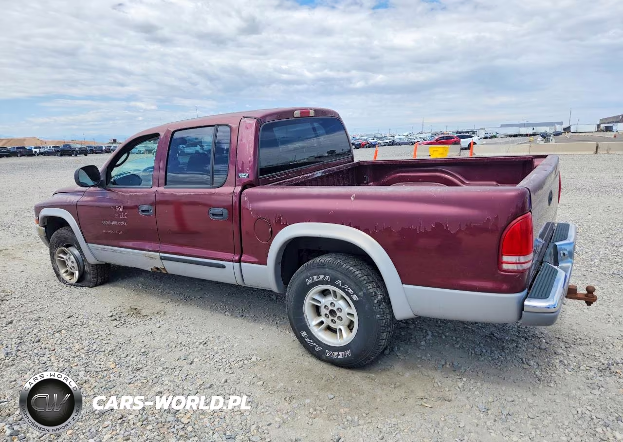 2000 Dodge Dakota Quad C VIN:1B7GG2AN0YS666386 - 2