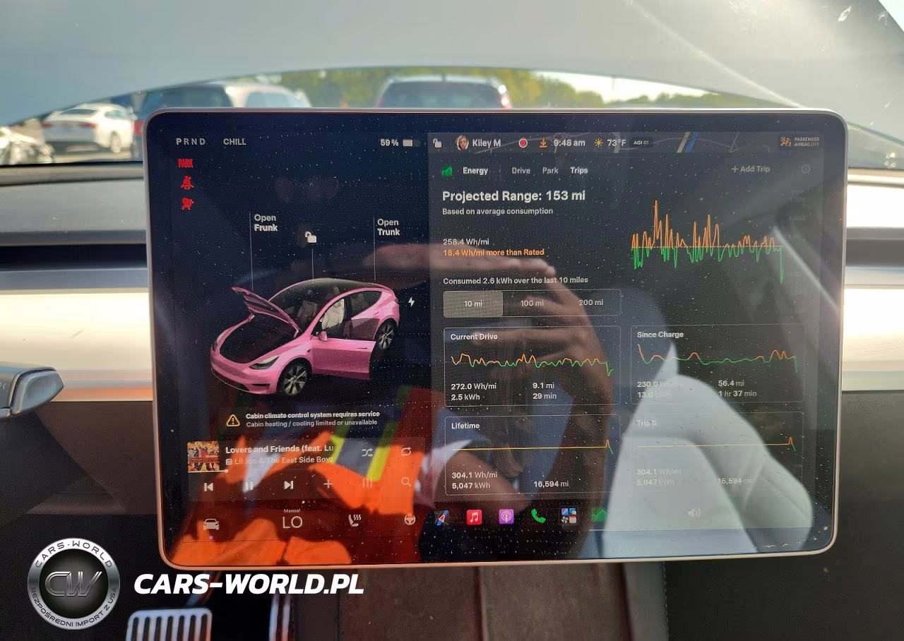 2022 Tesla Model Y VIN:7SAYGDEE9NF310945 - 9