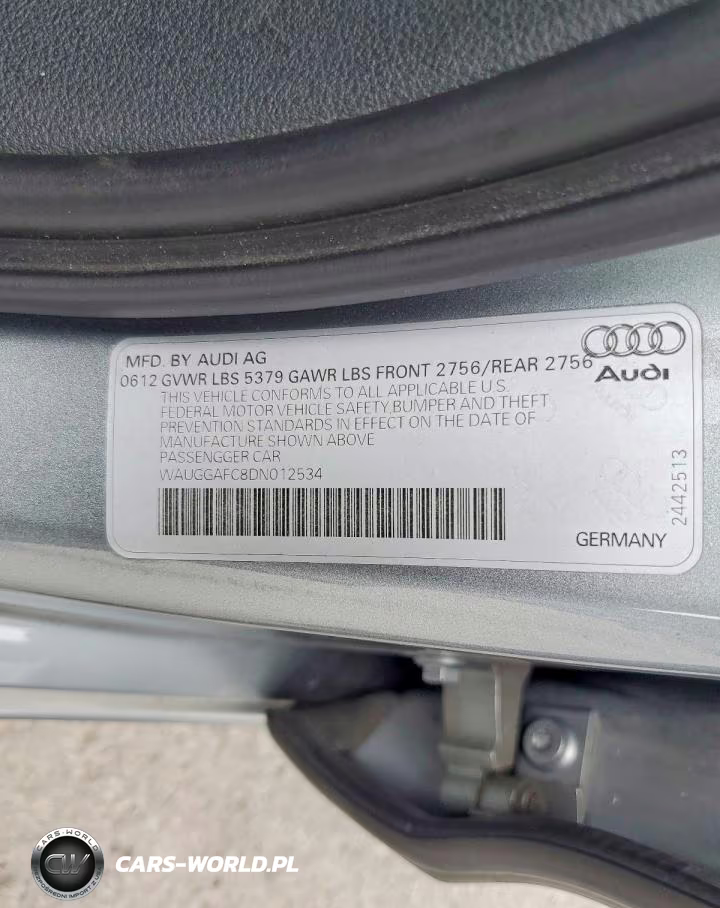 2013 Audi A6 Premium Plus VIN:WAUGGAFC8DN012534 - 12