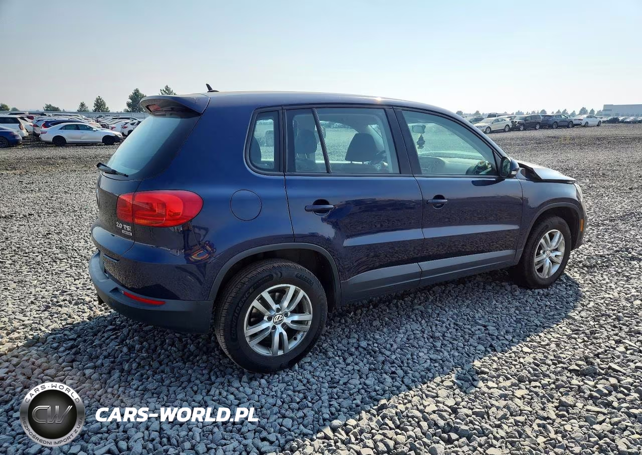 2014 Volkswagen Tiguan S VIN:WVGBV3AX3EW560540 - 3