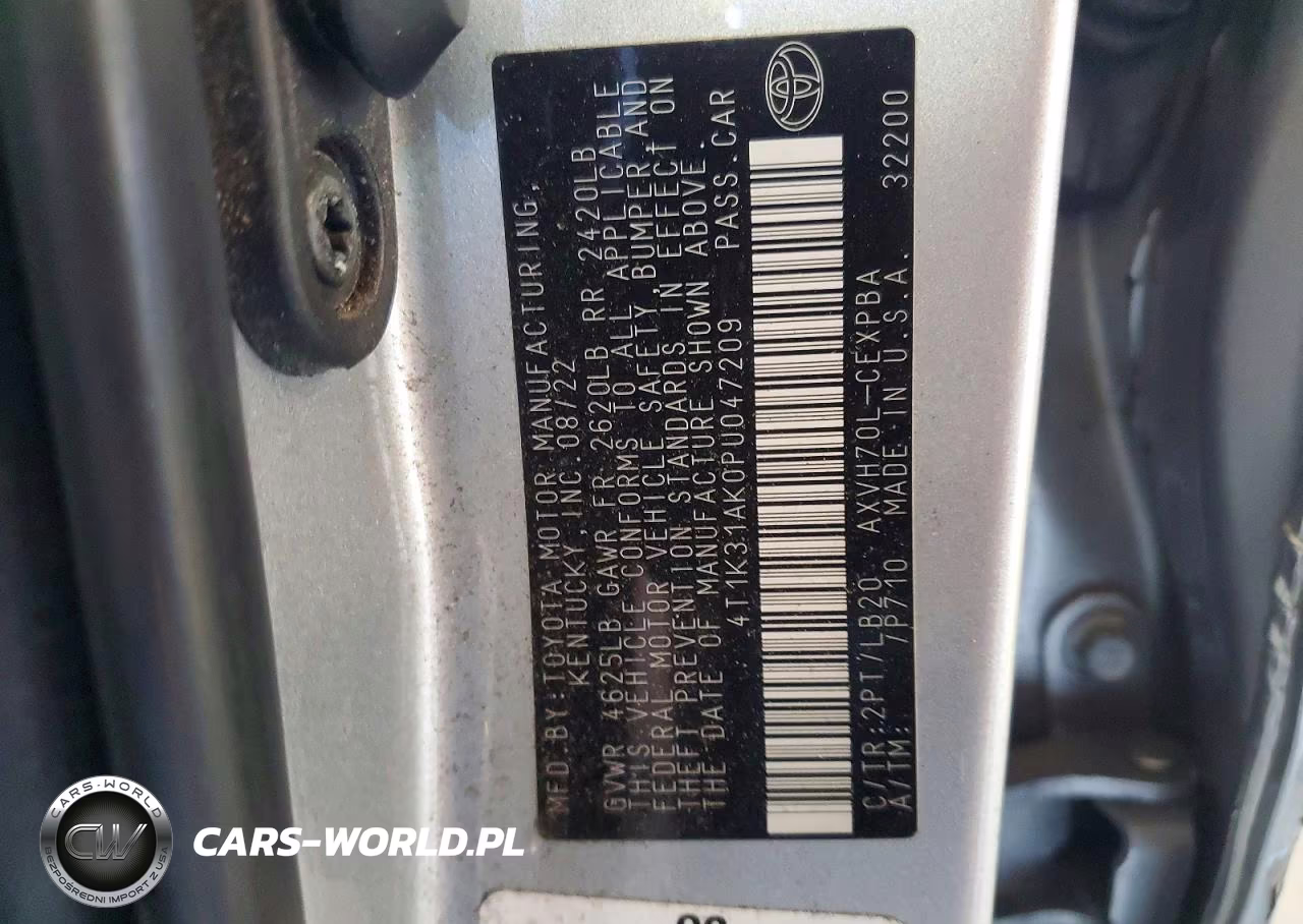 2023 Toyota Camry Xse VIN:4T1K31AK0PU047209 - 12