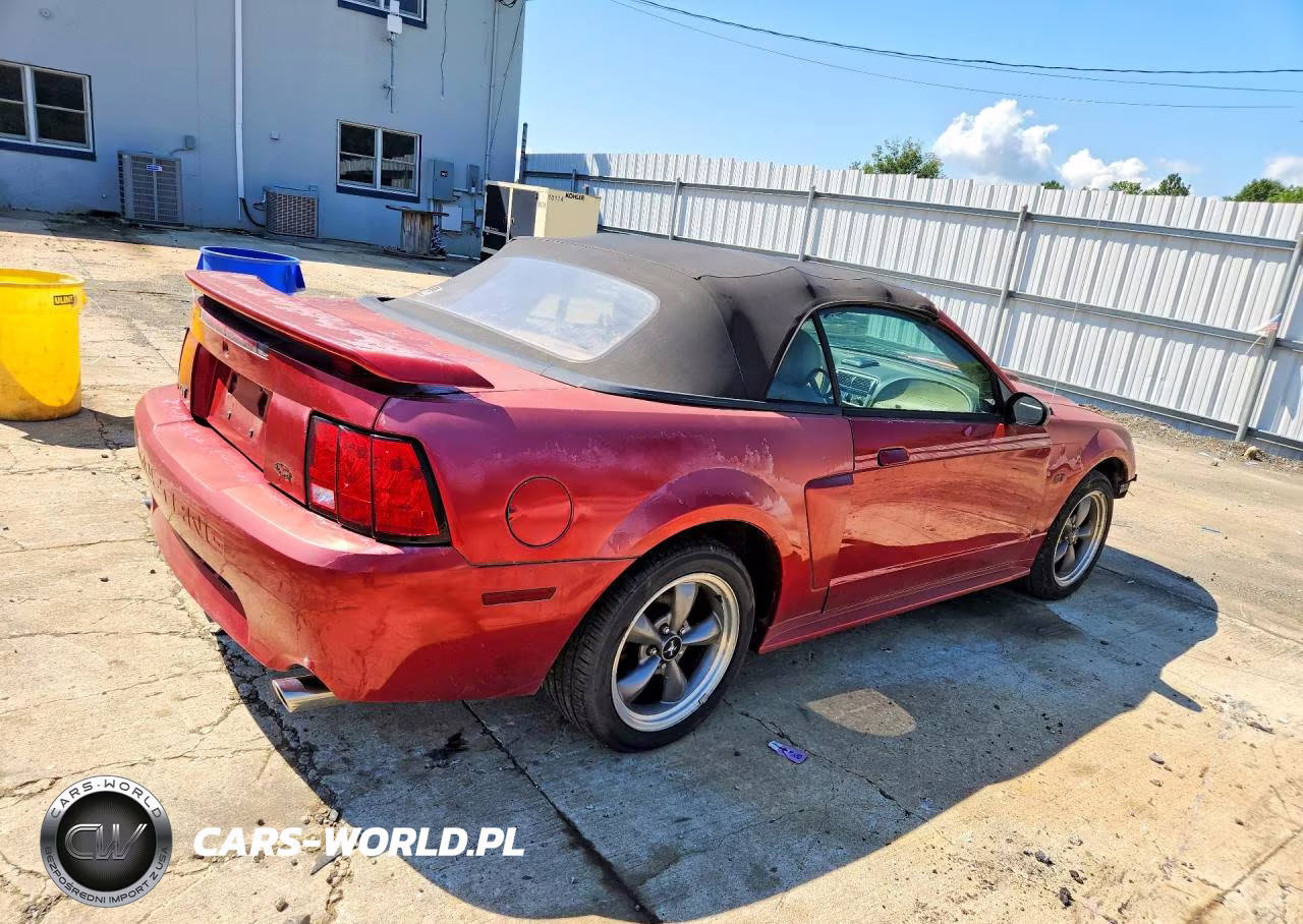 2003 Ford Mustang Gt VIN:1FAFP45X63F380696 - 3