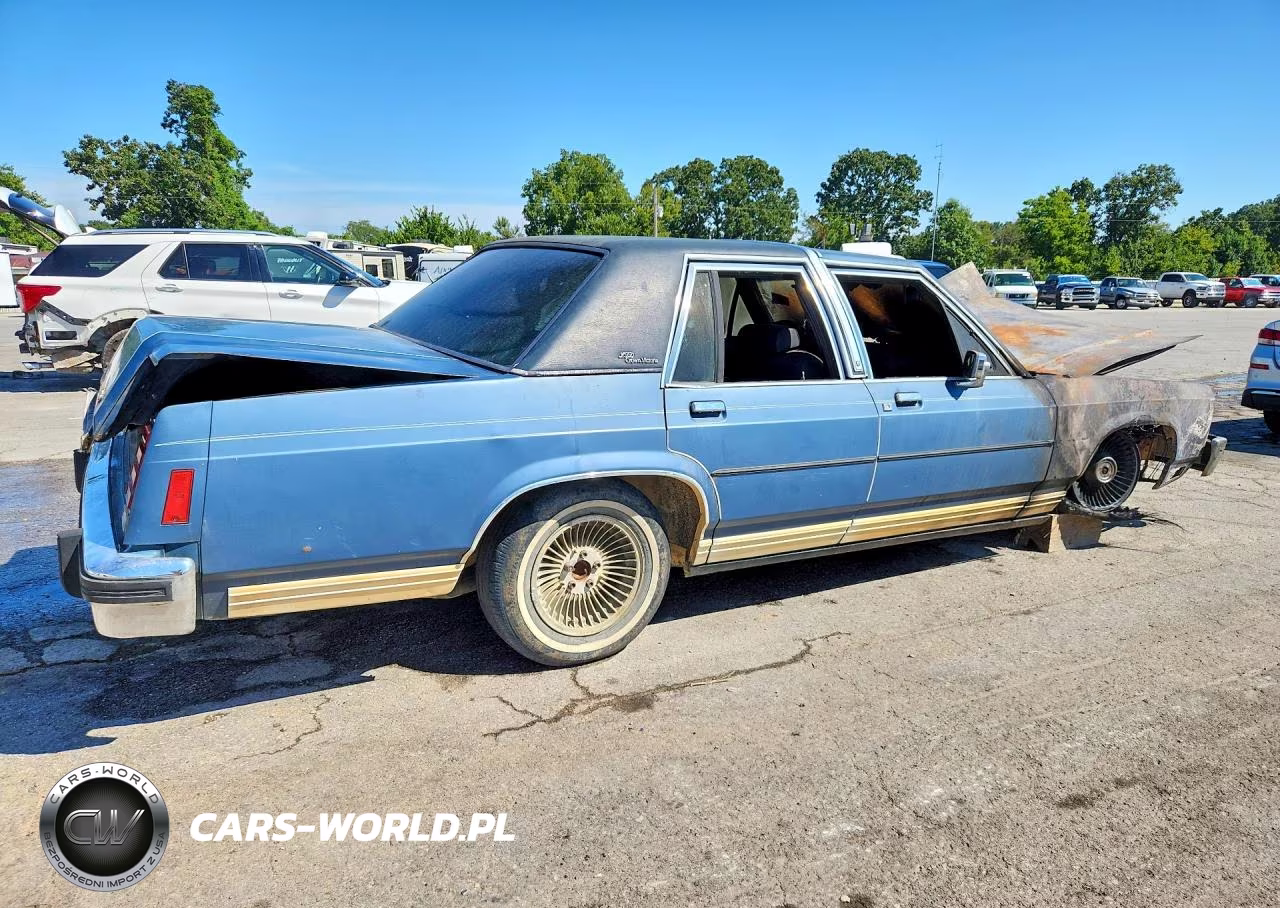 1987 Ford Crown Victoria Lx VIN:2FABP74F6HX116754 - 3